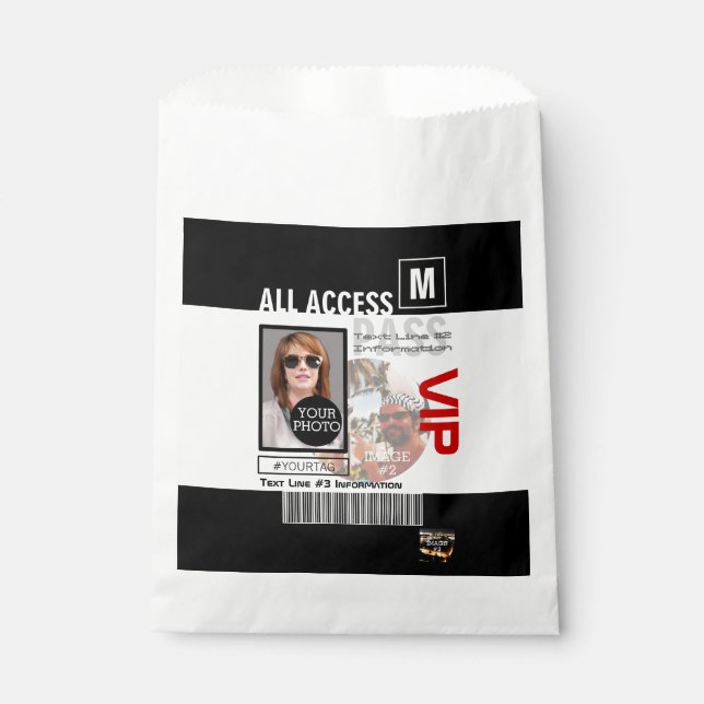 Erstellen Sie Ihren eigenen VIP Pass 8 Wege, um ih Geschenktütchen (Vorderseite)