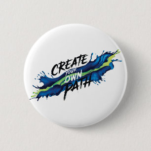 Erstellen Sie Ihren eigenen Weg lebendiges Inspira Button