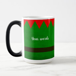 Erstellen Sie Ihren eigenen Weihnachtself Verwandlungstasse