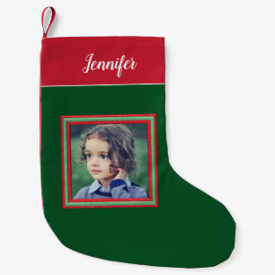 Erstellen Sie Ihren eigenen Weihnachtsnamen für Fo Kleiner Weihnachtsstrumpf