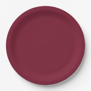 Erstellen Sie Ihren eigenen Wein Rot Pappteller