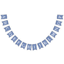 Erstellen Sie Ihren eigenen White Letter Blue Back