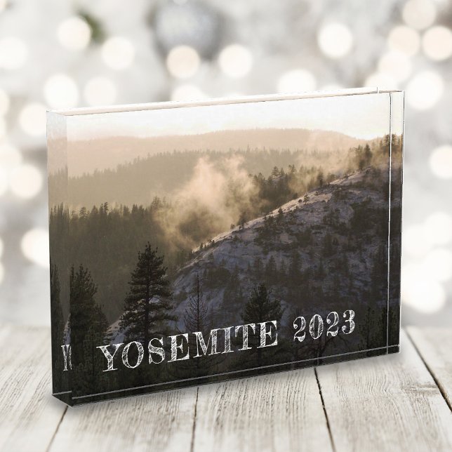 Erstellen Sie Ihren eigenen Yosemite Nationalpark  Fotoblock (Create Your Own Road Trip Keepsake Photo Block)