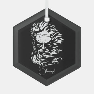 Erstellen Sie Ihren eigenen Zeus-Leiter Ornament Aus Glas