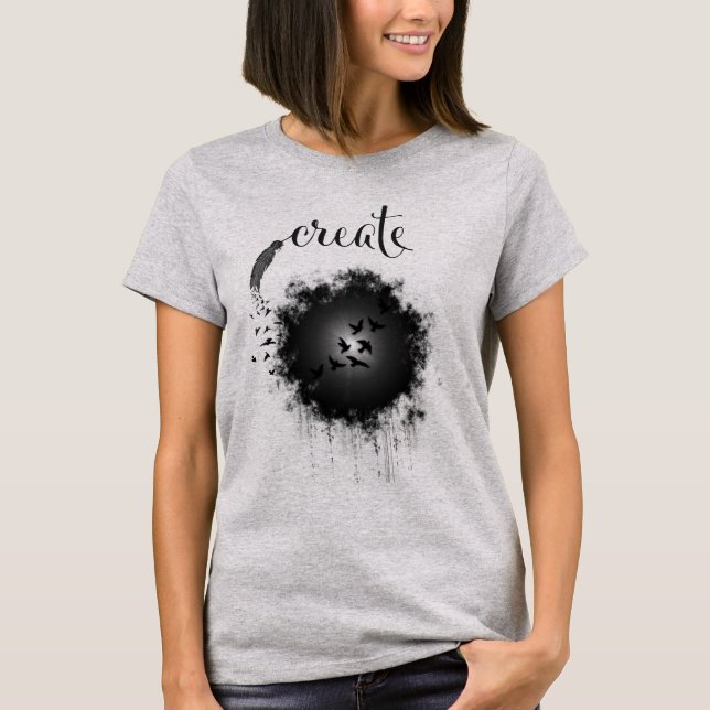 Erstellen Sie Ihren eigenen zukünftigen künstleris T-Shirt (Vorderseite)