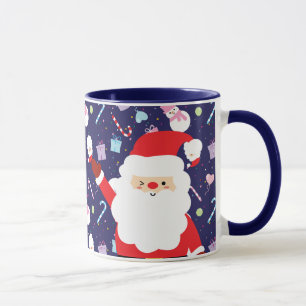 Erstellen Sie Ihren Niedlichen Weihnachtsmann Tasse