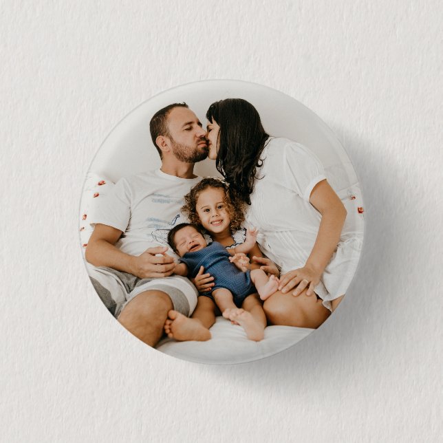 Erstellen Sie Personalisiert Ihr eigenes Foto für  Button (Vorderseite)