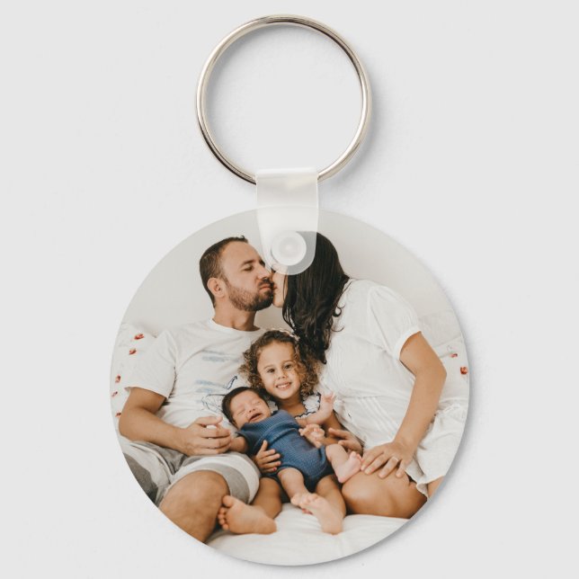 Erstellen Sie Personalisiert Ihr eigenes Foto für  Schlüsselanhänger (Vorderseite)