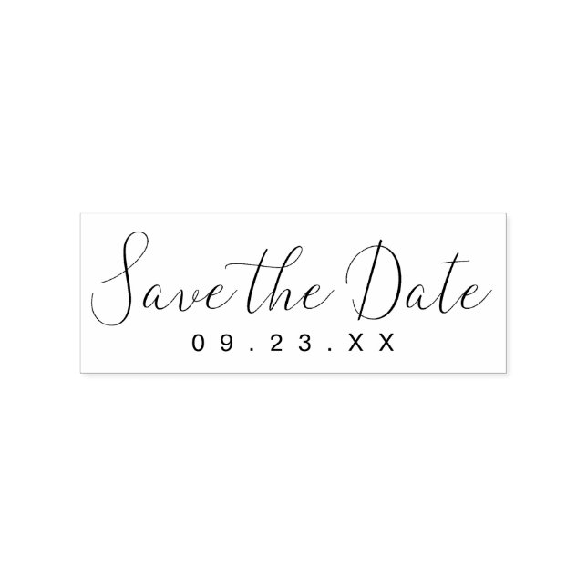 Erstellen Sie Save the Date Ihre eigene Hand Gummistempel (Prägung)