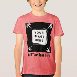 Erstellen Sie selbst Ihren eigenen Bildtext, indem Tri-Blend Shirt