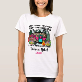 Erstellen Sie sich selbst Nehmen Sie ein Camping T-Shirt