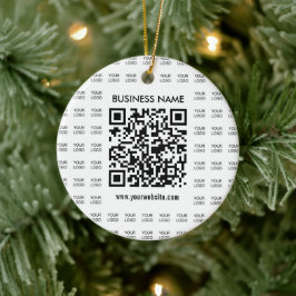 Erstellen Sie sofort ein skalierbares QR-Code- und Keramik Ornament