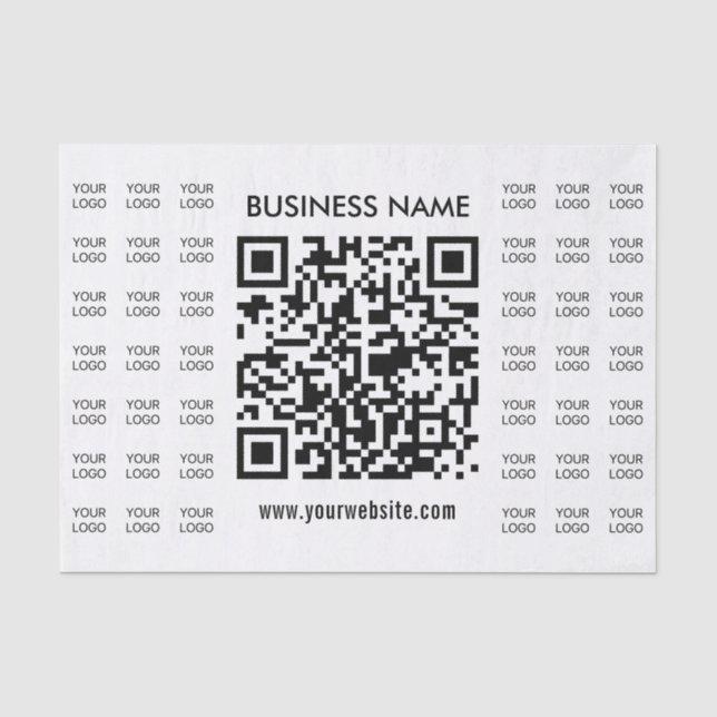 Erstellen Sie sofort ein skalierbares QR-Code- und Seidenpapier (Vorderseite)