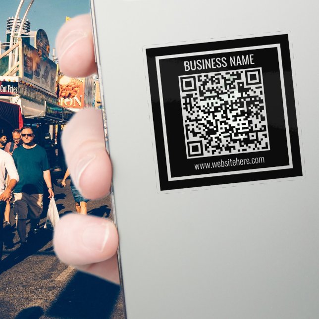 Erstellen Sie sofort einen modernen QR-Code Aufkleber (Von Creator hochgeladen)