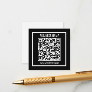 Erstellen Sie sofort einen modernen QR-Code Begleitkarte
