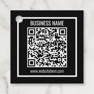 Erstellen Sie sofort einen modernen QR-Code Geschenkanhänger
