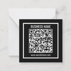 Erstellen Sie sofort einen modernen QR-Code Mitteilungskarte