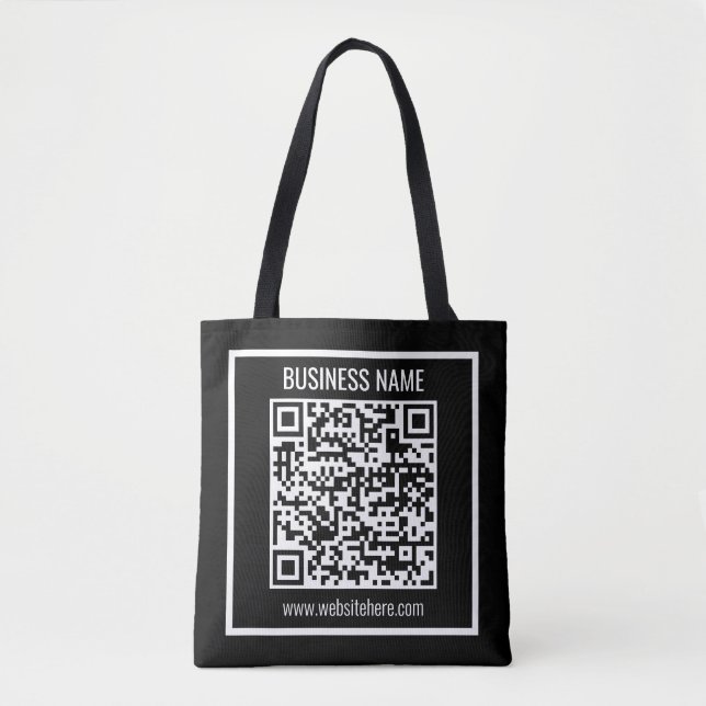 Erstellen Sie sofort einen modernen QR-Code Tasche (Vorderseite)