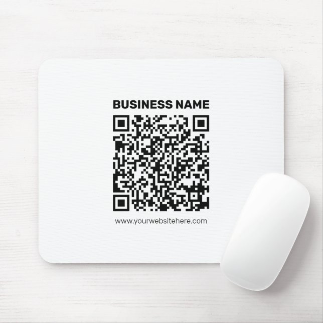 Erstellen Sie sofort einen QR-Code für jede Websit Mousepad (Mit Mouse)