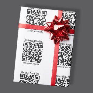 Erstellen Sie sofort einen QR-Code & Namen mit Fli Geschenkpapier