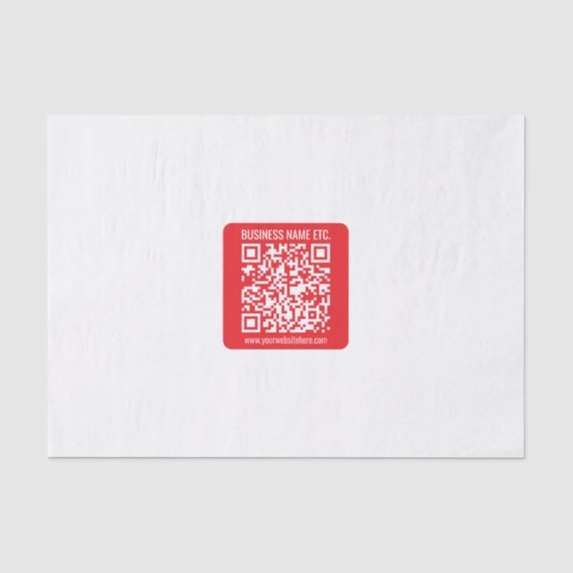 Erstellen Sie sofort Ihren eigenen QR-Code | Edita Seidenpapier (Vorderseite)
