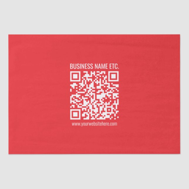 Erstellen Sie sofort Ihren eigenen QR-Code | Edita Seidenpapier (Vorderseite)