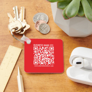 Erstellen Sie sofort Ihren eigenen QR-Code Editi Schlüsselanhänger