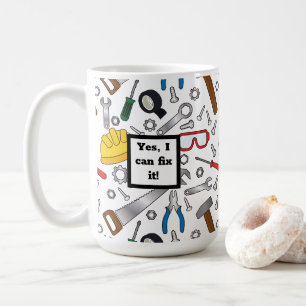 Erstellen verschiedener Handwerkzeuge und Geräte Kaffeetasse