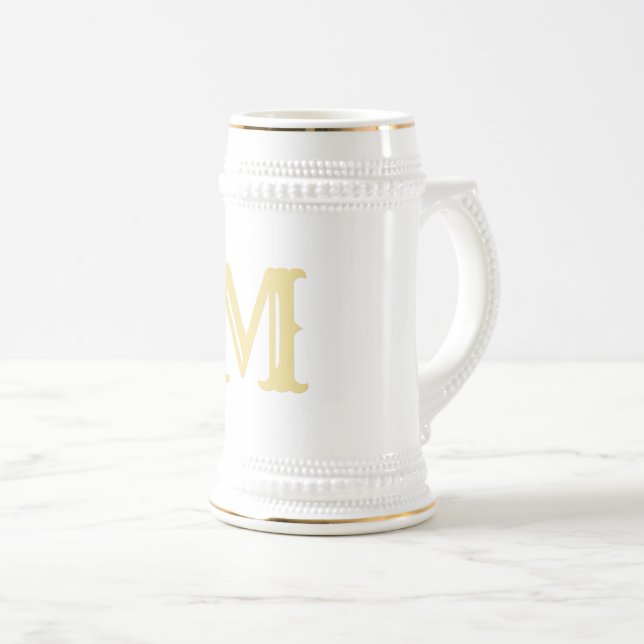 Erstellen von benutzerdefinierten Imitaten Gold Mi Bierglas (VorderseiteRechts)