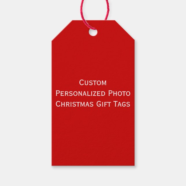 Erstellen von benutzerdefinierten Personalisierten Geschenkanhänger (Vorderseite)