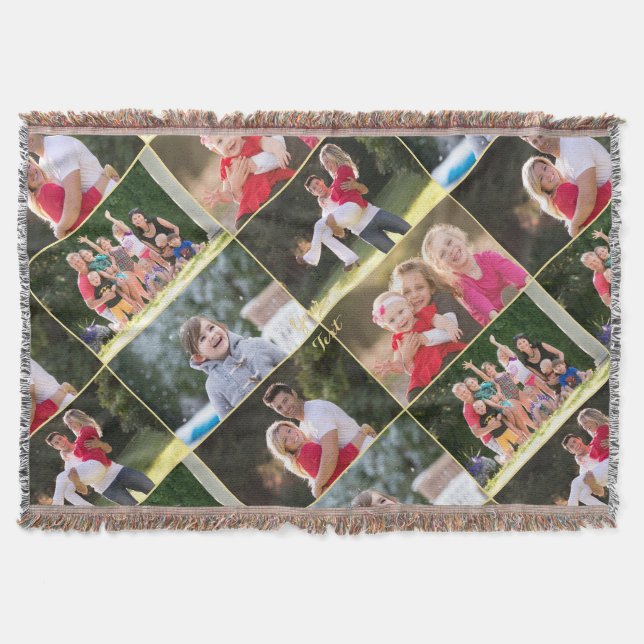 Erstellen von Familienkindern Haustiere Hochzeit 5 Decke (Vorderseite)