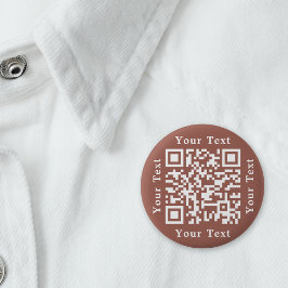 Erstellen von Rust Brown Website URL Prüfung Me QR Button