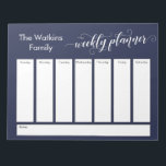 Erstellen von Skripten für einfache Navy Weekly Pl Notizblock<br><div class="desc">Dieser vielseitige Wochenplaner wurde mit sehr grundlegenden Elementen, die alle bearbeitet werden können, Set gemacht... außer dem Header. Der Begriff "Wochentafel" wurde in einem aufwändigen, wirbelnden Kalligraphie-Schriftart dargestellt und als Grafik oben auf der Seite platziert. Verwenden Sie die Vorlagenfelder, um Ihre Daten nach Belieben hinzuzufügen. Ändern Sie auch die Farben...</div>