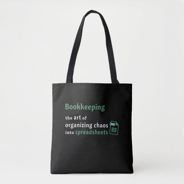 Erstellen von Tabellenkalkulationstabellen Tasche (Vorderseite)