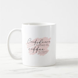 Erstellt für vertrauensvolle Niedliche rosa Inspir Kaffeetasse