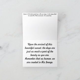 Erstellt in seiner Bildkarte Dankeskarte