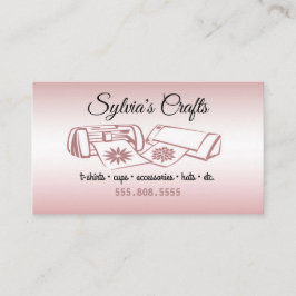 Erstellung der Vinyl Business Card Visitenkarte