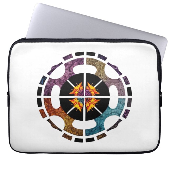 ERSTELLUNG EINES LAPTOPSCHUTZHÜLLE (Vorderseite)