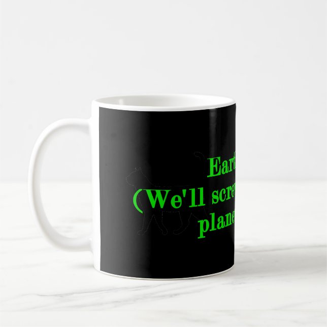 Ersten Planeten Kaffeetasse (Links)
