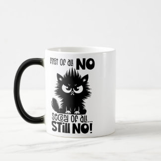 Erstens, Kein Lustiges Katzenliebhaber-Geschenk Verwandlungstasse
