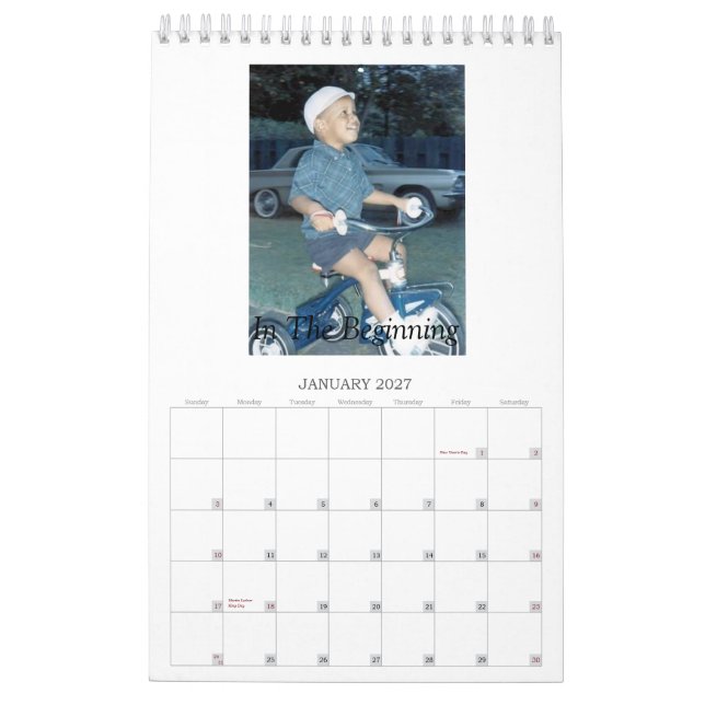 Erster Afroamerikaner… Kalender (Jan 2027)