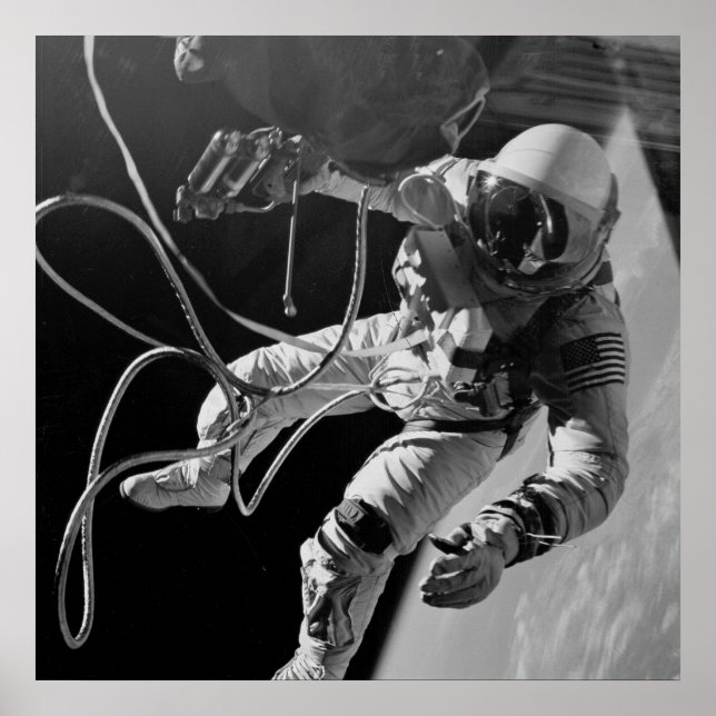 Erster American Spacewalk (Gemini 4) Poster (Vorne)