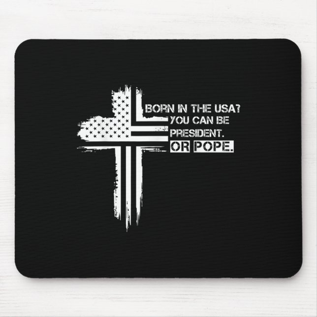 Erster amerikanischer Papst Leo Kardinal Robert Pr Mousepad (Vorne)