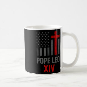 Erster amerikanischer Papst Leo Xiv Katholische re Kaffeetasse