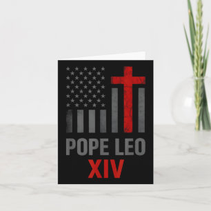 Erster amerikanischer Papst Leo Xiv Katholische re Karte