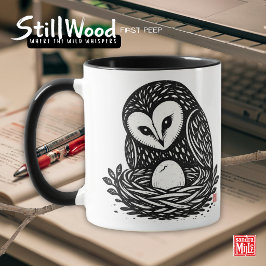 ERSTER BLICK • StillWood • BarnEule Tasse