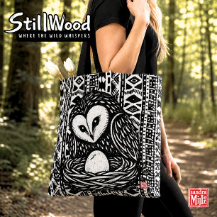 ERSTER BLICK • StillWood • Schleiereule Tasche