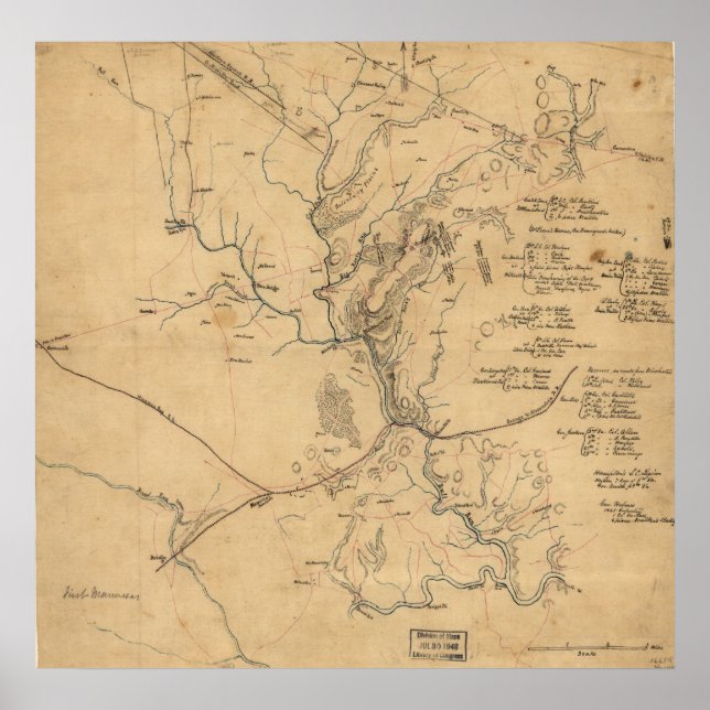 Erster Bull-Run Poster (Vorne)