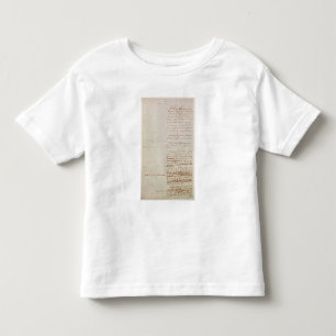 Erster Entwurf der Konstitution der US Kleinkind T-shirt