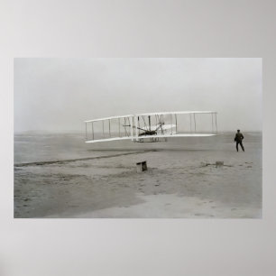 Erster erfolgreicher Flug Poster